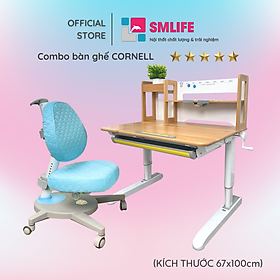 Mua Combo bàn  ghế chống gù SMLIFE cho bé từ 3 - 18 tuổi