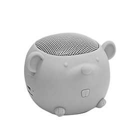 Loa bluetooth SoundMax MB-4 hình con chuột màu xám- Hàng chính hãng