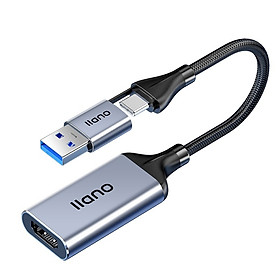 Video capture HDMI sang USB 3.0/TYPE-C 1080P HD truyền âm thanh, phát trực tiếp cho PS4 - hàng chính hãng