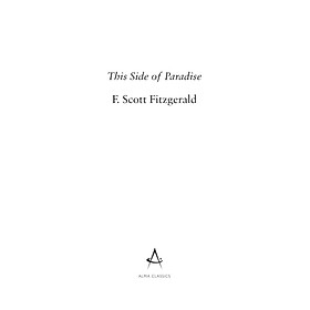 Sách ngoại văn: This Side Of Paradise