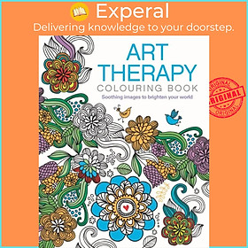 Sách - Art Therapy Colouring Book by Andrea Sargent (UK edition, paperback)