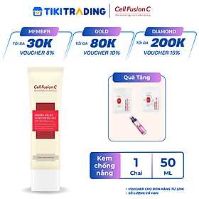 Kem Chống Nắng Cho Da Nhạy Cảm Cell Fusion C Derma Relief Sunscreen SPF50+/PA