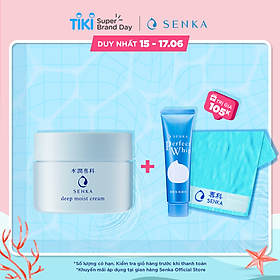 Kem dưỡng cấp ẩm chuyên sâu Senka Deep Moist Cream 50g
