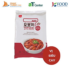 Bánh gạo Hàn Quốc YOPOKKI vị Siêu cay gói 120g