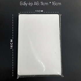 Màng ép plastic A6-70mic (11cm * 16cm).