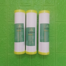 Mua Combo 3 lõi lọc số 1 PP 10 in bịt đầu  - Chính hãng