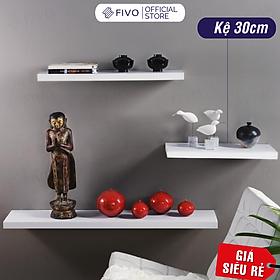 Mua Kệ Treo Tường Trang Trí MDF Lõi Xanh Chống Ẩm FIVO FB41 Tiện Dụng Dễ Dàng Gắn Tường - Hàng Chính Hãng