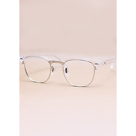 Kính gọng nửa viền thời trang thanh lịch cổ điển cho nam nữ