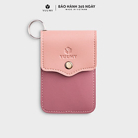 Móc khóa thời trang YUUMY YMK5 - Màu sắc trẻ trung - Thiết kế hiện đại - Đa chức năng sử dụng - Đựng thẻ ngân hàng, thẻ xe, chìa khóa xe - Tiên dụng ma