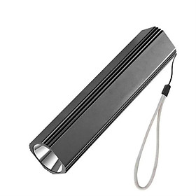 Đèn pin mini nhỏ gọn cầm tay chiếu sáng đến 2 giờ vỏ hợp kim nhôm sạc điện usb Mai Lee
