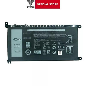 Pin Tương Thích Cho Laptop Dell Inspiron 15 - 5568 7560 5567 / 13 - 5378 5379 7368 - Hàng Nhập Khẩu New Seal TEEMO PC TEBAT1552