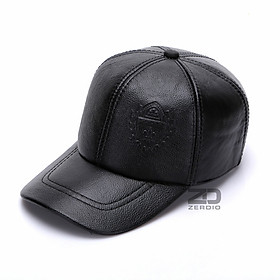 Mũ Lưỡi Trai Da Bò Thật, Nón Kết Da Bò Màu Đen, Nâu Cực Bền M188