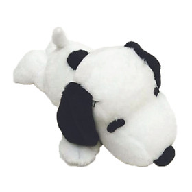 Gấu bông Snoopy có nơ xanh dương - dáng nằm - 68cm