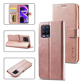 Ốp lưng điện thoại dạng ví da lật có ngăn đựng thẻ dành cho OPPO Realme C21/ C20 C15/C12/C25 Realme 8/8Pro
