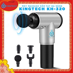 Máy Massage Cầm Tay Cao Cấp KINGTECH KH-320 - 6 Cấp Độ, Hỗ Trợ Mát Xa Chuyên Sâu, Giảm Đau Cơ, Cứng Khớp - Quà Tặng Cho Sức Khỏe