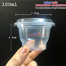 Mua 100 Ly rau câu 100ml chịu nhiệt - làm pudding  yaourt   panna cotta - 857