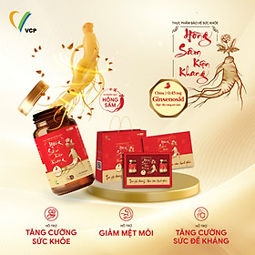 TPBVSK HỒNG SÂM KIỆN KHANG - Hỗ trợ tăng cường sức đề kháng, giảm mệt mỏi, tăng cường sức khỏe