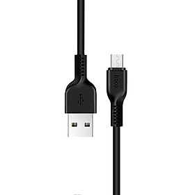 Mua Cáp sạc 2.4A Hoco chân Micro chất liệu cao cấp không đứt gãy dẫn điện tốt cho Android dài 1M ( 2 màu ) - Hàng chính hãng