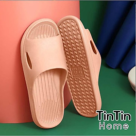 Dép đi trong nhà, mang trong văn phòng, nhà tắm, Dép quai ngang, chất liệu nhựa xốp siêu bền chống trơn trượt DNL39