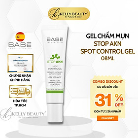 Chấm Mụn BABE Spot Control Gel - Giảm Viêm, Khô Cồi, Đẩy Nhân Mụn | Kelly Beauty