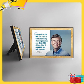 Tranh trích dẫn Bill Gates WB127