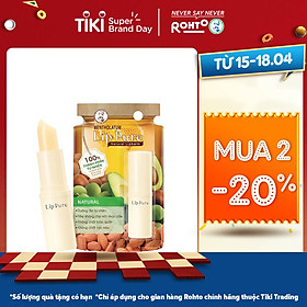 Son Dưỡng Không Màu Thành Phần Tự Nhiên Lip Pure 3.9g