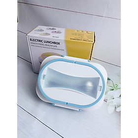 Hộp Cơm Điện Văn Phòng Giữ Nhiệt, Hâm Nóng Cao Cấp H250 - Nhựa nguyên sinh PP + Khay 3 ngăn Inox 304, tặng kèm thìa & dĩa.