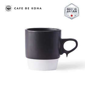 Ly sứ mug Hasami Nhật uống cà phê trà 280ml CAFE DE KONA