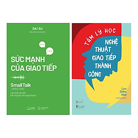 Hình ảnh Sách - Combo 2 Cuốn: Small Talk - Sức Mạnh Của Giao Tiếp + Tâm Lý Học Nghệ Thuật Giao Tiếp Thành Công