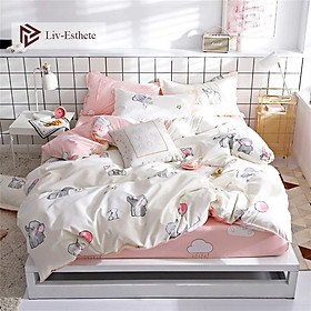 Bộ chăn ga gối Cotton cao cấp 1m6x2m MNT109