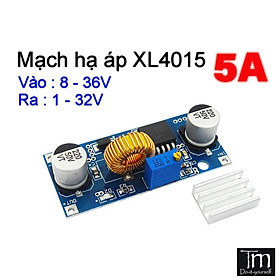 Mạch Giảm Áp Hạ Áp XL4015 5A Có Tản Nhiệt