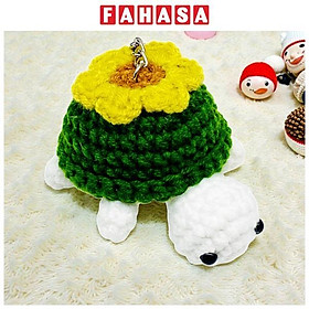 Móc Khoá Len Thủ Công Hình Rùa - Mẫu 4