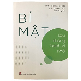 Sách: Bí Mật Sau Những Hành Vi Nhỏ