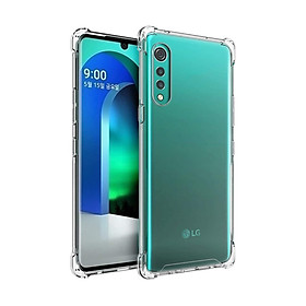 Ốp lưng cho LG Velvet dẻo trong chống sốc
