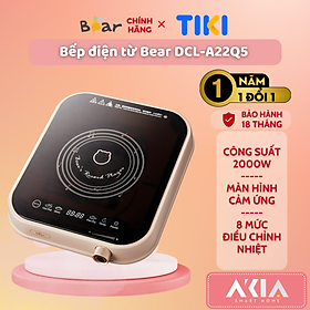 Mua Bếp điện từ Bear DCL-A22Q5 - 8 mức nhiệt độ  Màn hình cảm ứng  Công suất 2000W - Hàng chính hãng  Bản Quốc tế