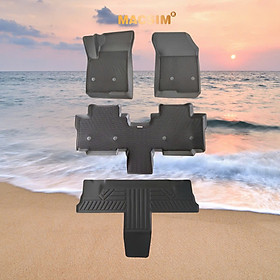 Thảm ô tô sd3 2 lớp dạng lưới lục giác MG G50 2025+(đen) bề mặt cao su siêu sạch -thương hiệu Macsim