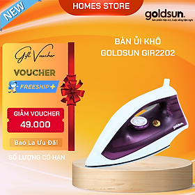 Mua Bàn Ủi Khô Cầm Tay GOLDSUN GIR2202 3 Chế Độ Điều Chỉnh Công Suất 1000W - Hàng Chính Hãng