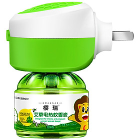 Bộ đèn xông tinh dầu đuổi muỗi tinh chất Hoa Ngải Hương