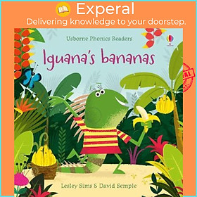 Sách - Iguana's Bananas by Lesley Sims (UK edition, paperback)