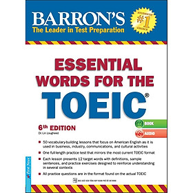 Sách - Barron's Essential Words For The TOEIC (6th Edition) - First News