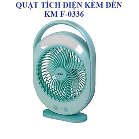 Mua QUẠT TÍCH ĐIỆN ĐỂ BÀN CÓ ĐÈN LED KM-F0336 SIÊU TIẾT KIỆM ĐIỆN NĂNG