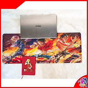 Mua Lót Chuột Dài 3D One Piece Luffy - Ace - Sabo