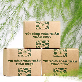 Bộ Xông Tắm Thảo Dược Khi ở Cữ Wonmom - Tặng Kèm Vòng Chỉ Đỏ May Mắn Cho Bé Yêu