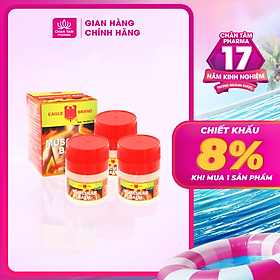 [Chính Hãng Singapore] COMBO 3 Lọ Cao Xoa Bóp Con Ó Muscular Balm 20g - Giảm Đau Cơ Hiệu Quả