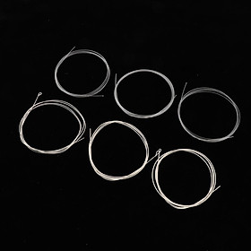 6 Pieces Guitar Replacement Strings Set for Acoustic Classical Guitar