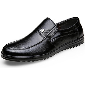 Middle-Aged Leisure Business Men's Leather Shoes Ranch