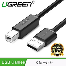 Cáp máy in USB 2.0 cao cấp chính hãng Ugreen 10374 dài 10M