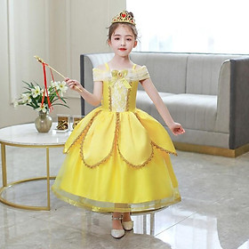 ẢNH THẬT - Đầm Công Chúa Belle Phim Người Đẹp Và Quái Vật E03