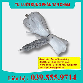 TÚI LƯỚI BAO HOA & ĐỰNG PHÂN TAN CHẬM 1KG - lưới bền đẹp