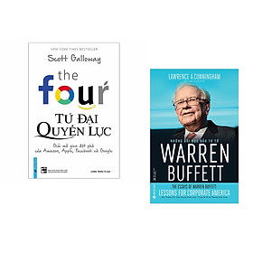 Combo 2 cuốn sách: The Four - Tứ Đại Quyền Lực + Những Bài Học Đầu Tư Từ Warren Buffett